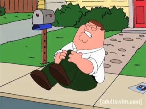 family guy hurt leg.